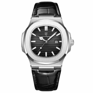 POEDAGAR 613 Men’s Luxury-Inspired Square Watch